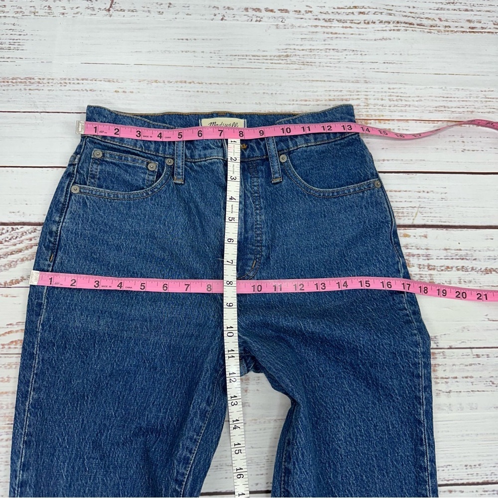 Madewell Women’s size 26 The Perfect Vintage Haight Wash High Waist Mom Jeans - Picture 8 of 13